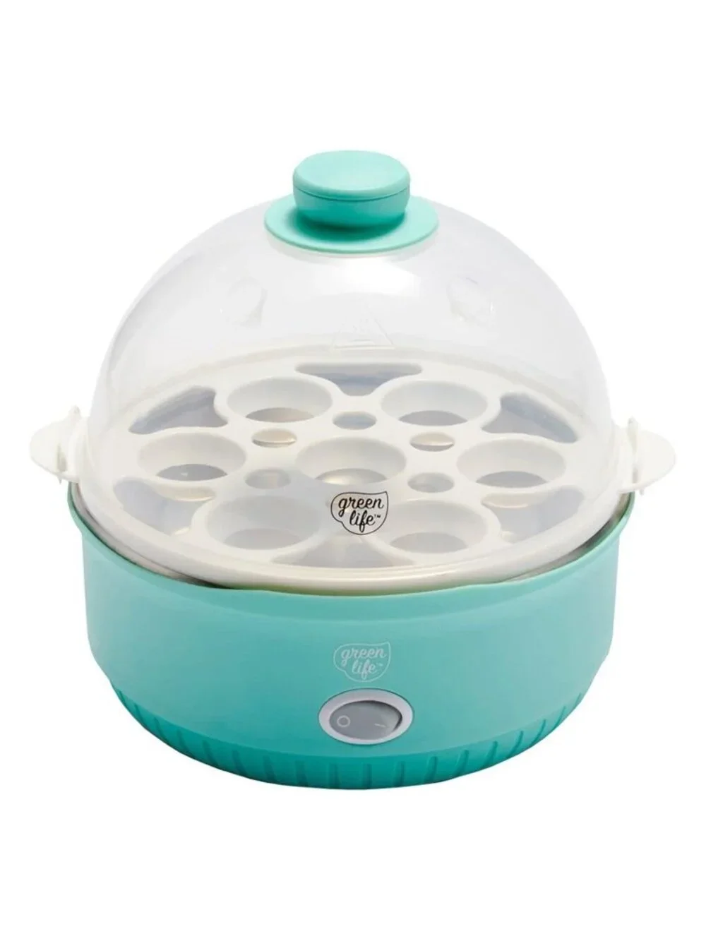 Cookware Company CC003764-001 Electric Turquoise Egg Cooker 350 Watts Turquoise